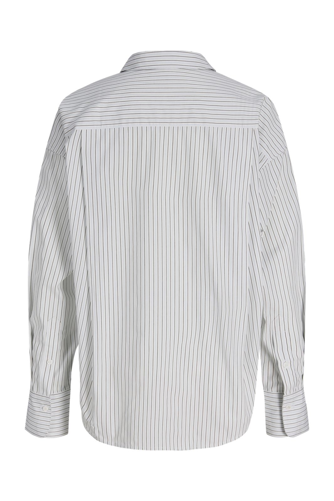 Jjxx - Jxjamie Ls Relaxed Poplin Shirt - 4919749 Skyway Stripes