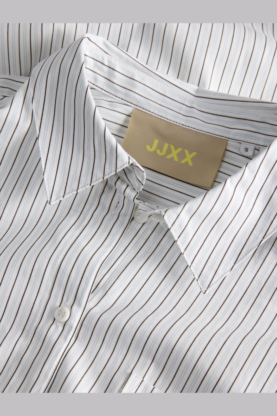 Jjxx - Jxjamie Ls Relaxed Poplin Shirt - 4919749 Skyway Stripes