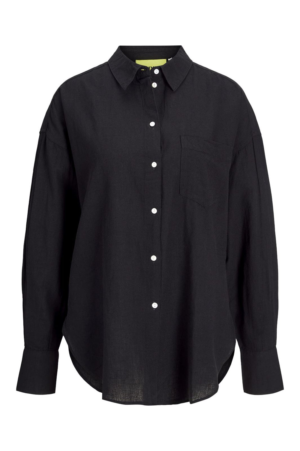 Jjxx - Jxjamie Ls Rlx Linen Blend Shirt Sn - 4493799 Black