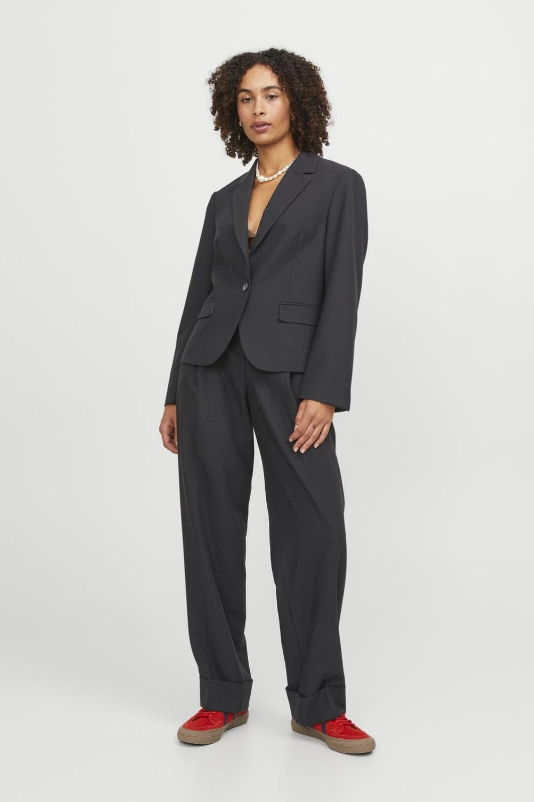 Jjxx - Jxmary Pleat Fu Pant Tlr - 4236788 Black