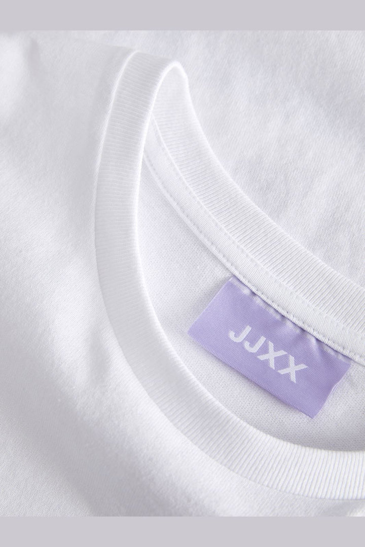 Jjxx - Jxmillow Loose Ss Tee - 4783936 Bright White Home Grown