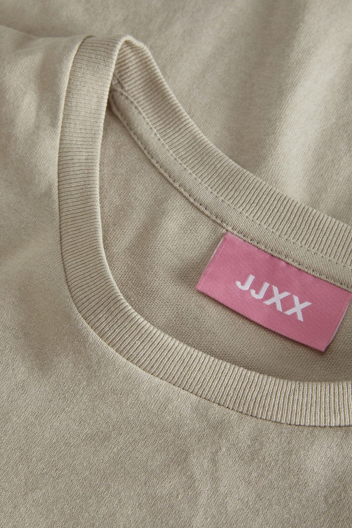 Jjxx - Jxmillow Loose Ss Tee - 4785030 Feather Gray Believe T-shirts 