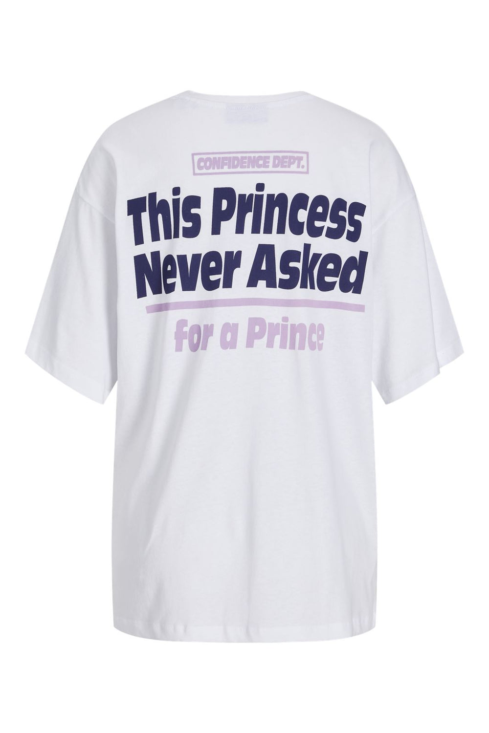 Jjxx - Jxmillow Loose Ss Tee - 4810844 Bright White This Princess Never Asked