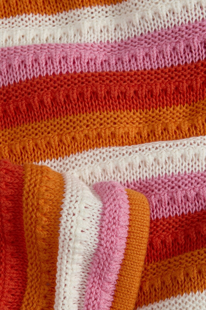 Jjxx - Jxrory Dress Knit - 4777533 Persimmon Orange /Multi Color Kjoler 