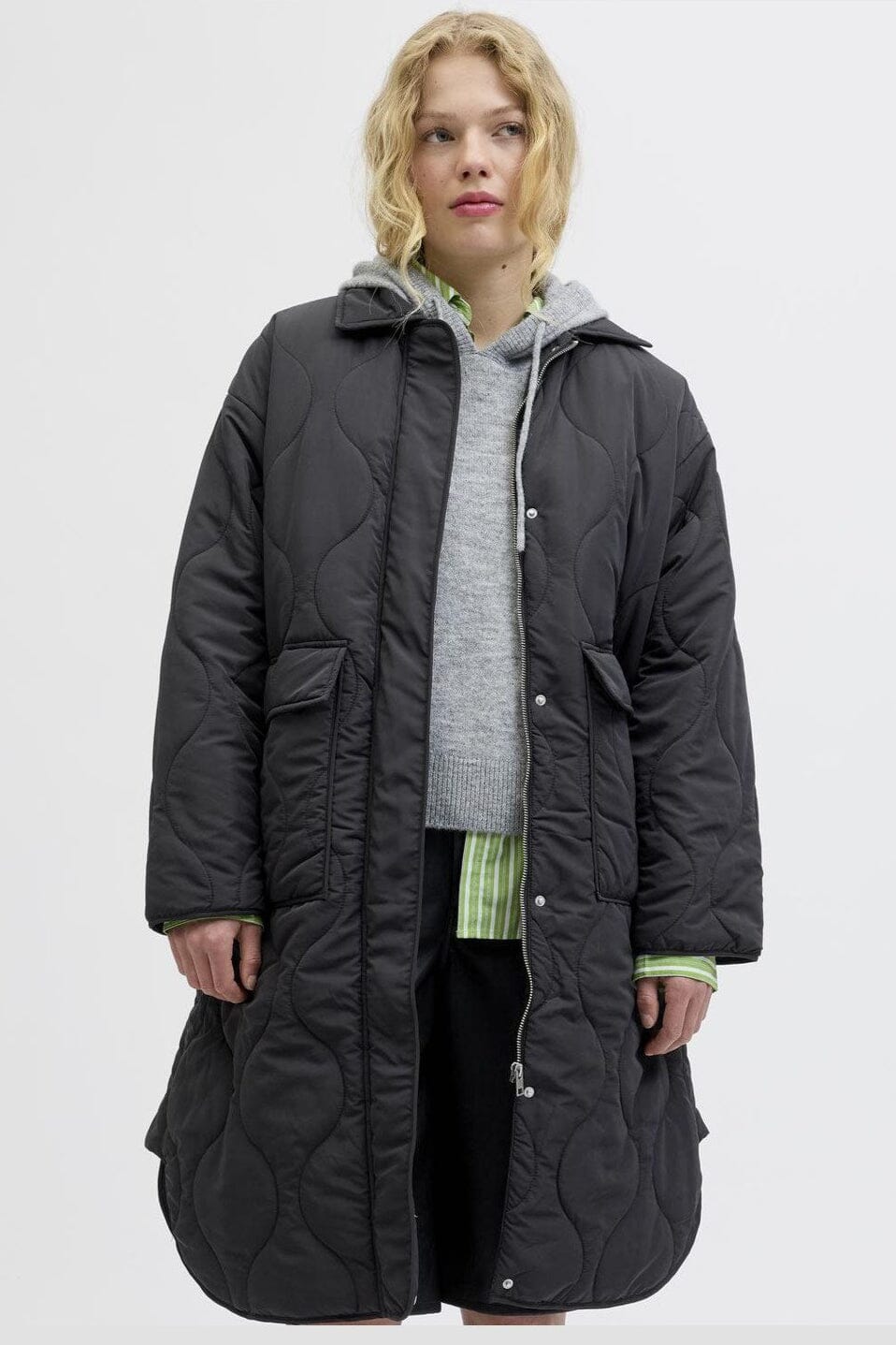 Jjxx - Jxserena Quilted Coat - 4773021 Black