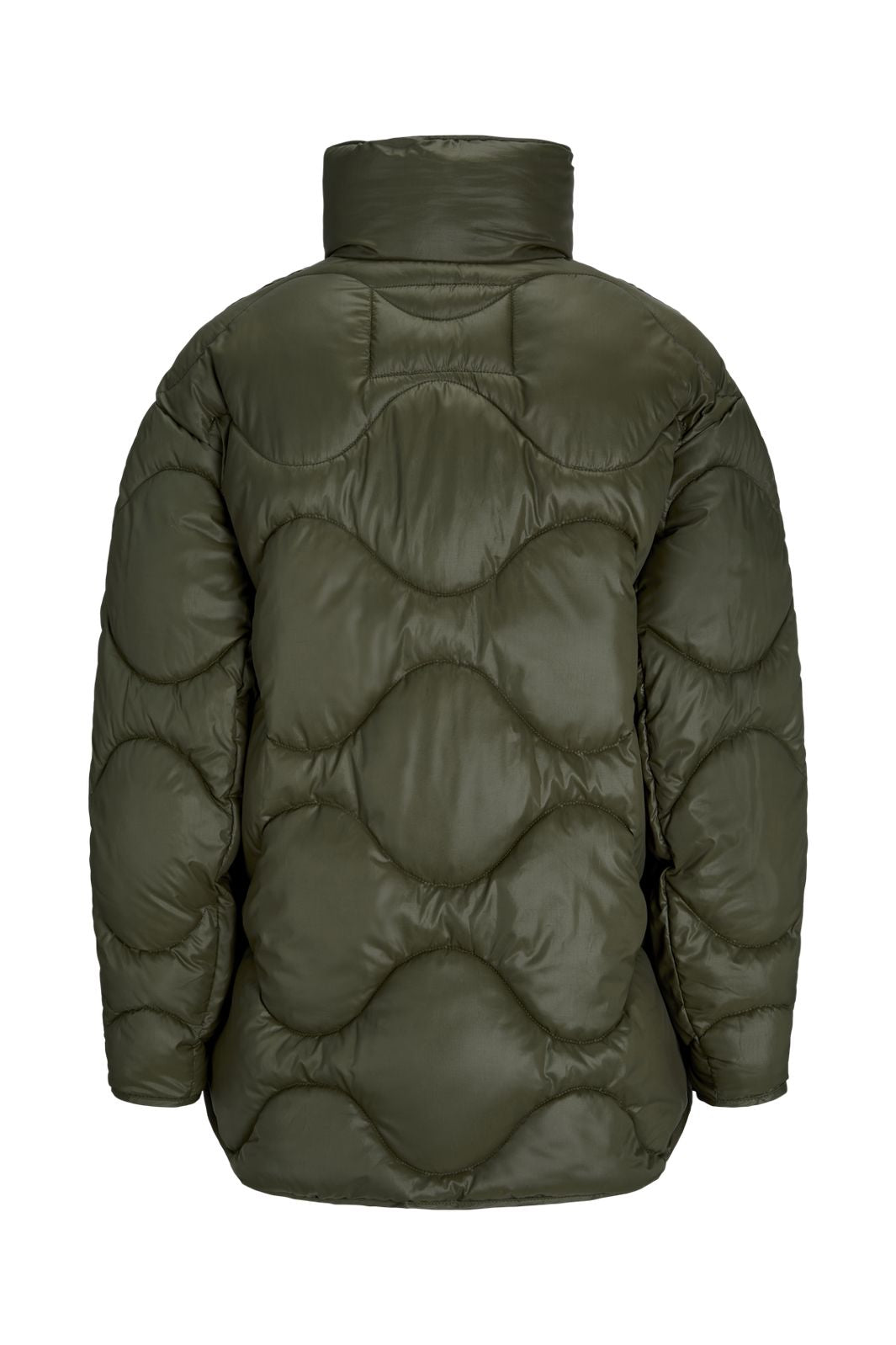 Jjxx - Jxstella Shiny Quilted Jacket Sn - 4602253 Grape Leaf
