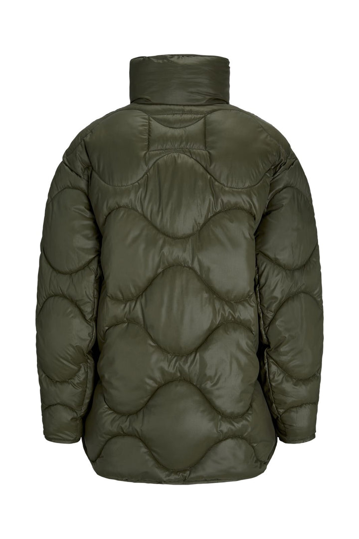 Jjxx - Jxstella Shiny Quilted Jacket Sn - 4602253 Grape Leaf