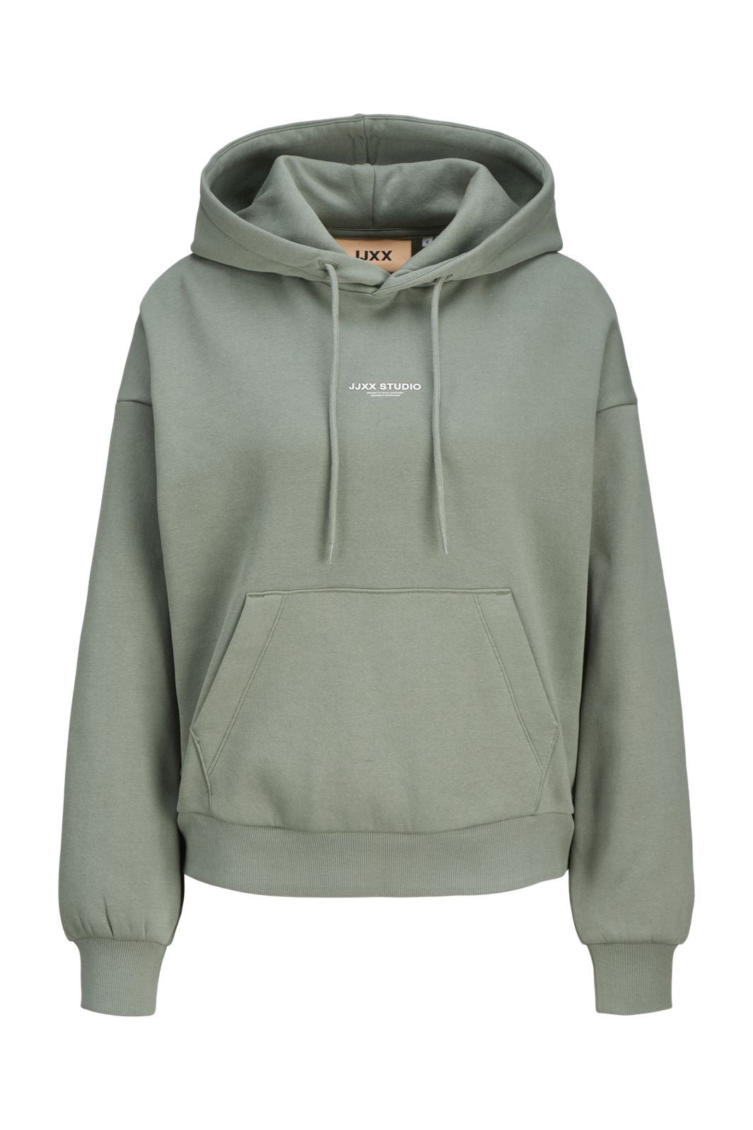Jjxx - Jxstudio Vesterbro Ls Rlx Hood Swt - 4797431 Sea Spray Bright White Jjxx Studio