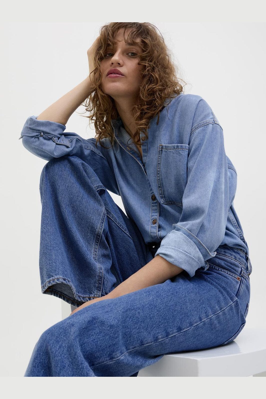 Jjxx - Jxtokyo Wide Mr6002 - 3813964 Medium Blue Denim