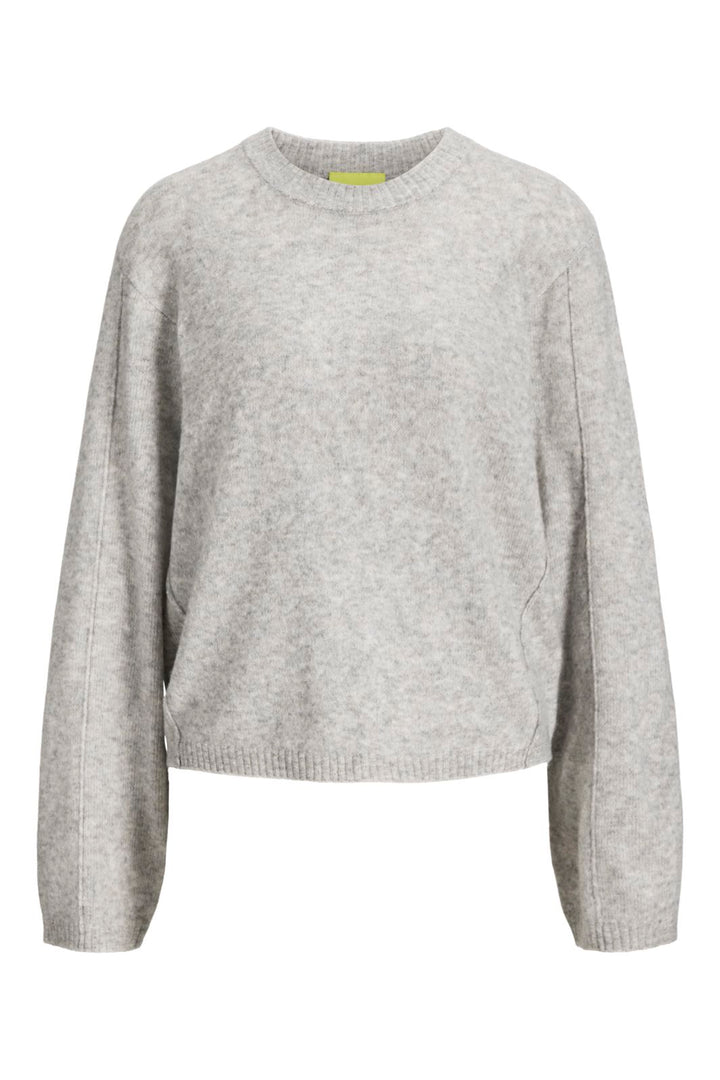 Jjxx - Jxvaleria Crew Neck Knit - 5093281 Light Grey Melange