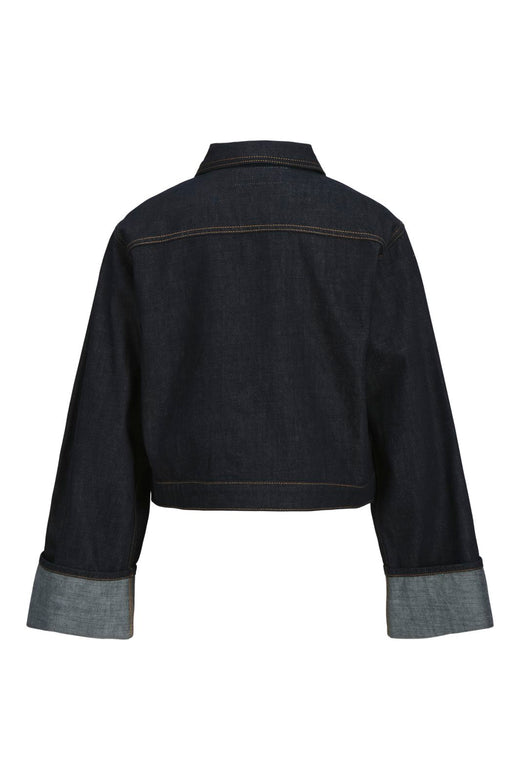 Jjxx - Jxvega Denim Jacket Fold Up R269 - 4825511 Dark Blue Denim