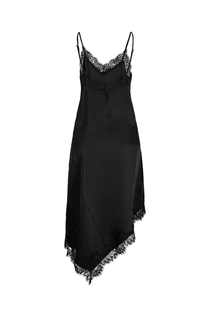 Jjxx - Jxvima Satin Sl Lace Mix Dress Ln - 5107926 Black