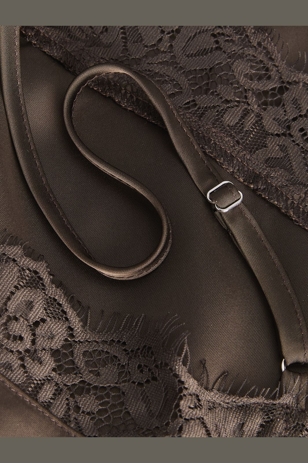 Jjxx - Jxvima Satin Sl Lace Mix Dress Ln - 5130794 Demitasse