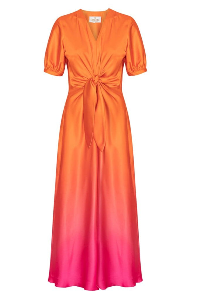 Karmamia - Faye Dress 2201 - Semi Rich Gradient Punch