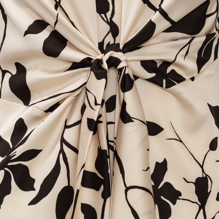 Karmamia - Faye Dress 2351 - Mono Floral Kjoler 