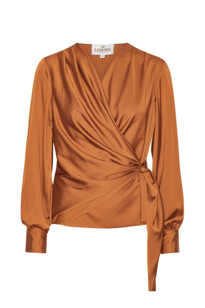 Karmamia - Ines Blouse 2205 - Copper Bluser 