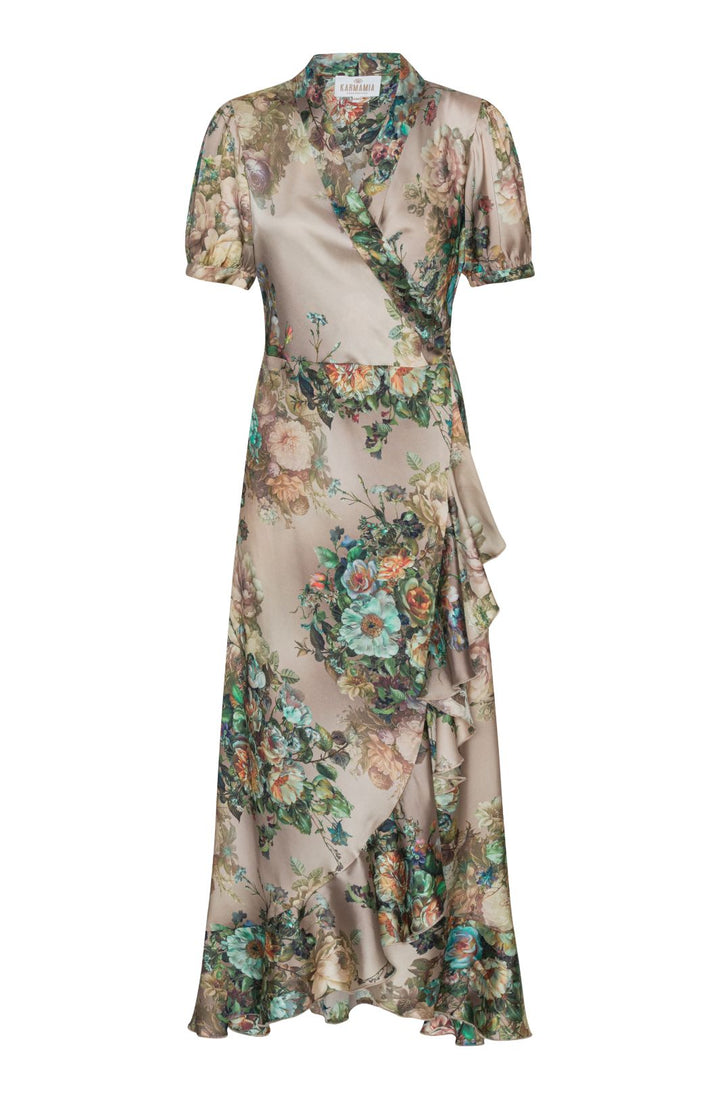 Karmamia - Iris Dress 2169 - Daisy Mocha Kjoler 