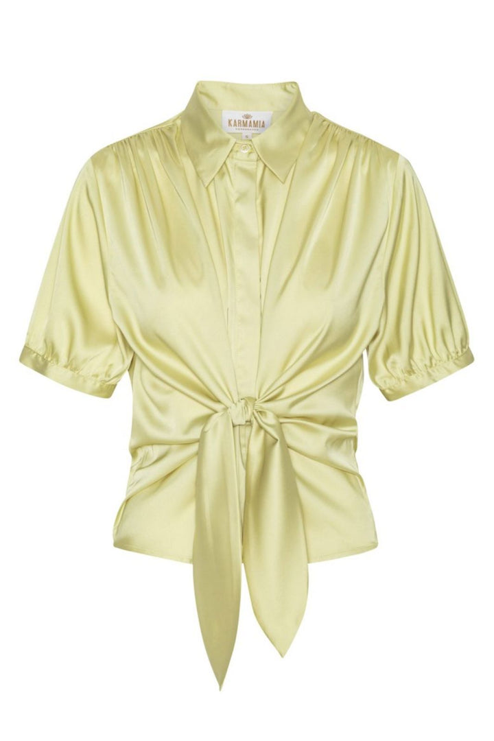 Karmamia - Lee Shirt (Short) 2200 - Lemongrass Skjorter 