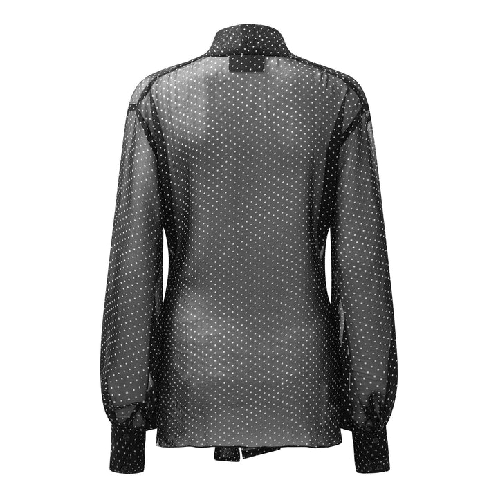 Karmamia - Lola Wrap Blouse 2343 - Petit Dot (Limited) Bluser 