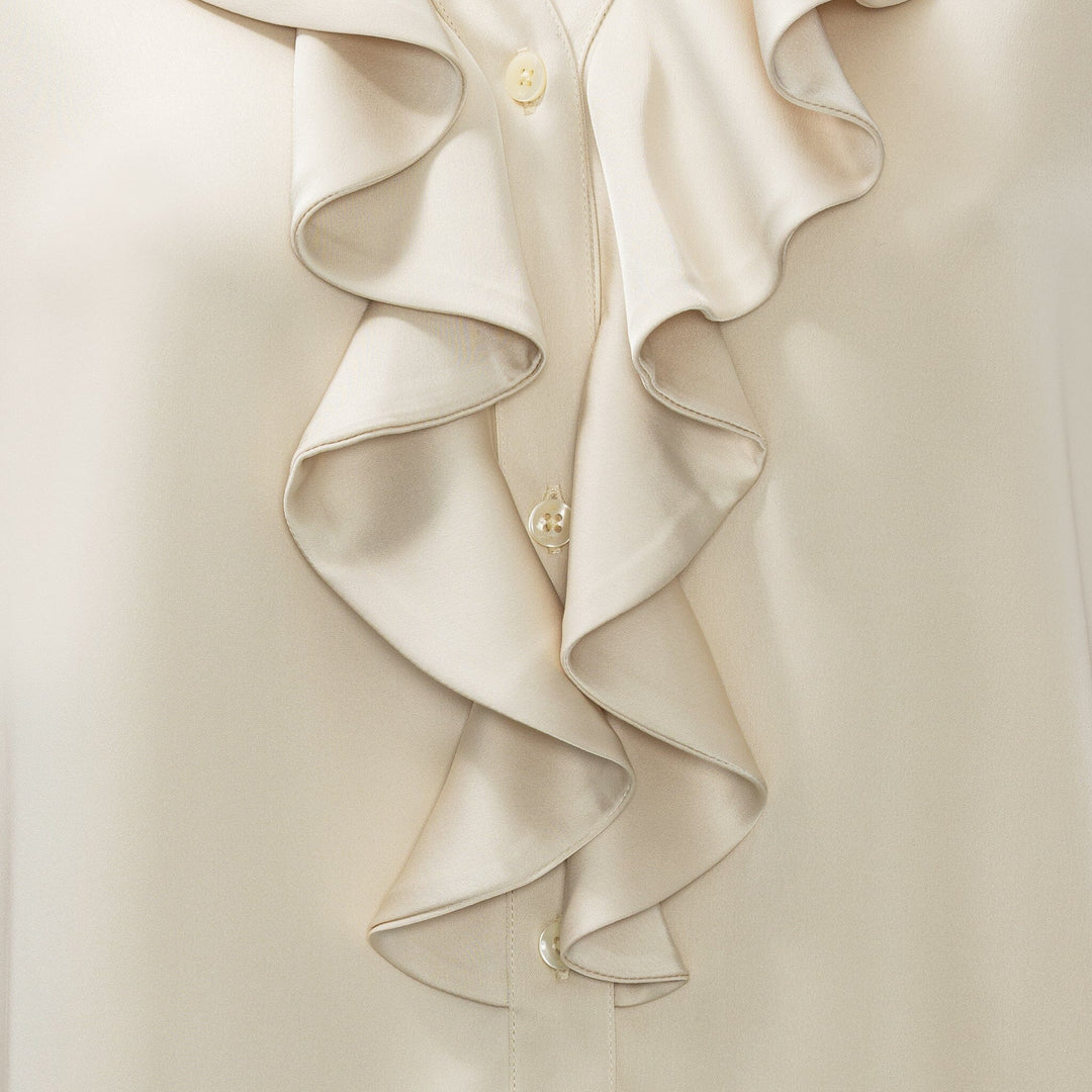 Karmamia - Sophia Blouse 2354 - Semi Rich Porcelain Bluser 