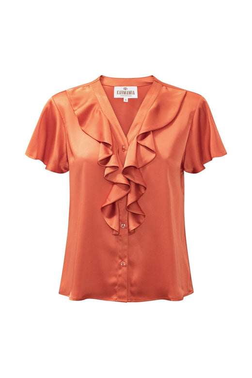 Karmamia - Sophia Blouse (Short) 2468 - Semi Rich Sunset