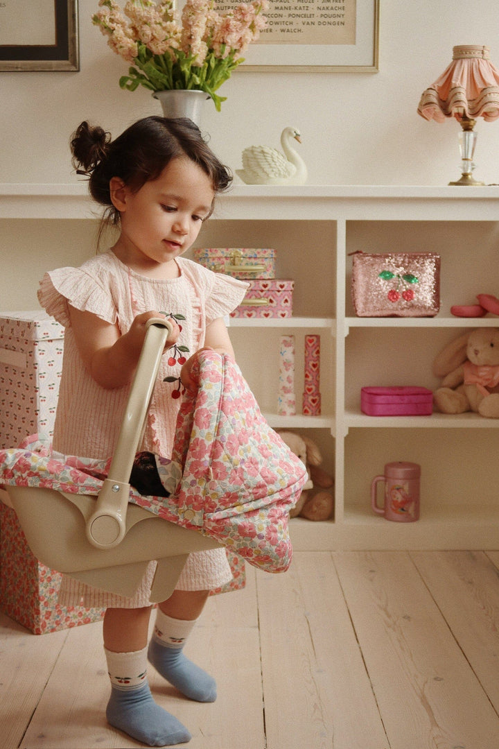 Konges Sløjd - 2 Pack Cherry Socks Ks103310 - Cherry Mix Strømper 