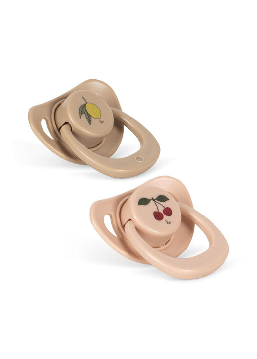 Konges Sløjd - 2 Pack Doll Pacifier Ks105835 - Cherry/lemon