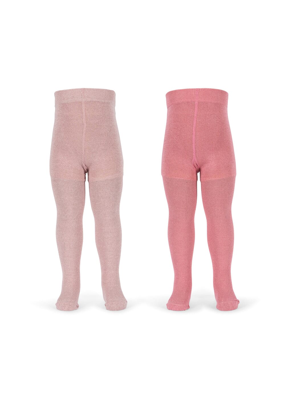 Konges Sløjd - 2 Pack Rib Glitter Tights Ks107388 - Rose Mix Strømpebukser 