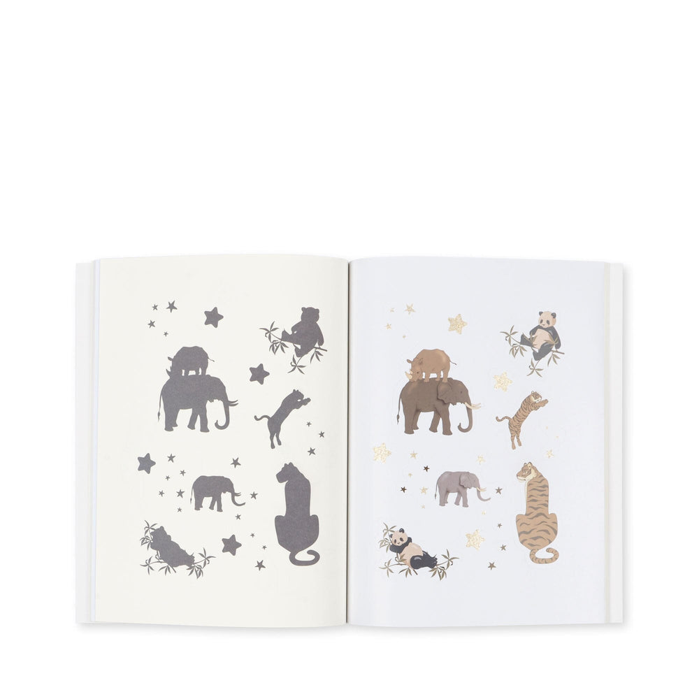 Konges Sløjd - Activity Book With Color Pencils Fsc - Off White Bøger 