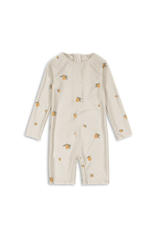 Konges Sløjd - Aster Onesie Grs Ks104642 - Mon Grand Citron Bodystockings 