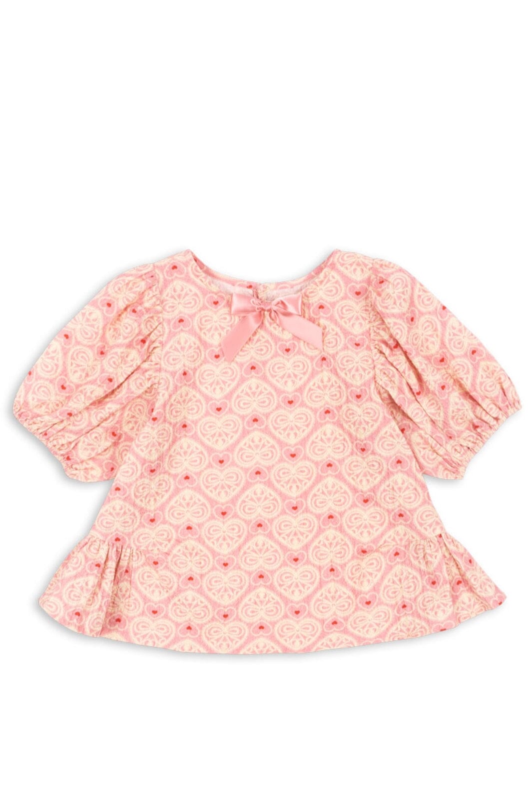 Konges Sløjd - Ava Ss Blouse Gots Ks102445 - Lacy Pink