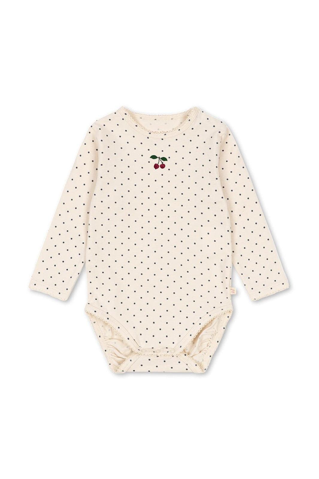 Konges Sløjd - Basic Ls Body Gots Ks105896 - Blue Dot