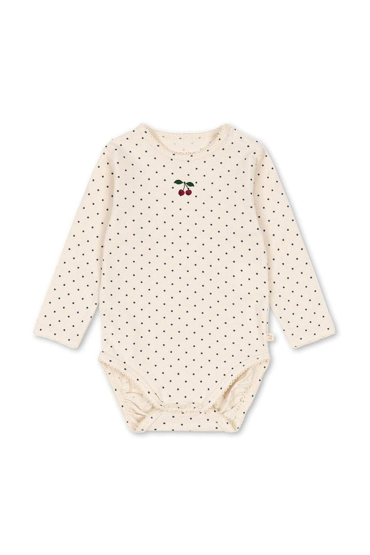 Konges Sløjd - Basic Ls Body Gots Ks105896 - Blue Dot