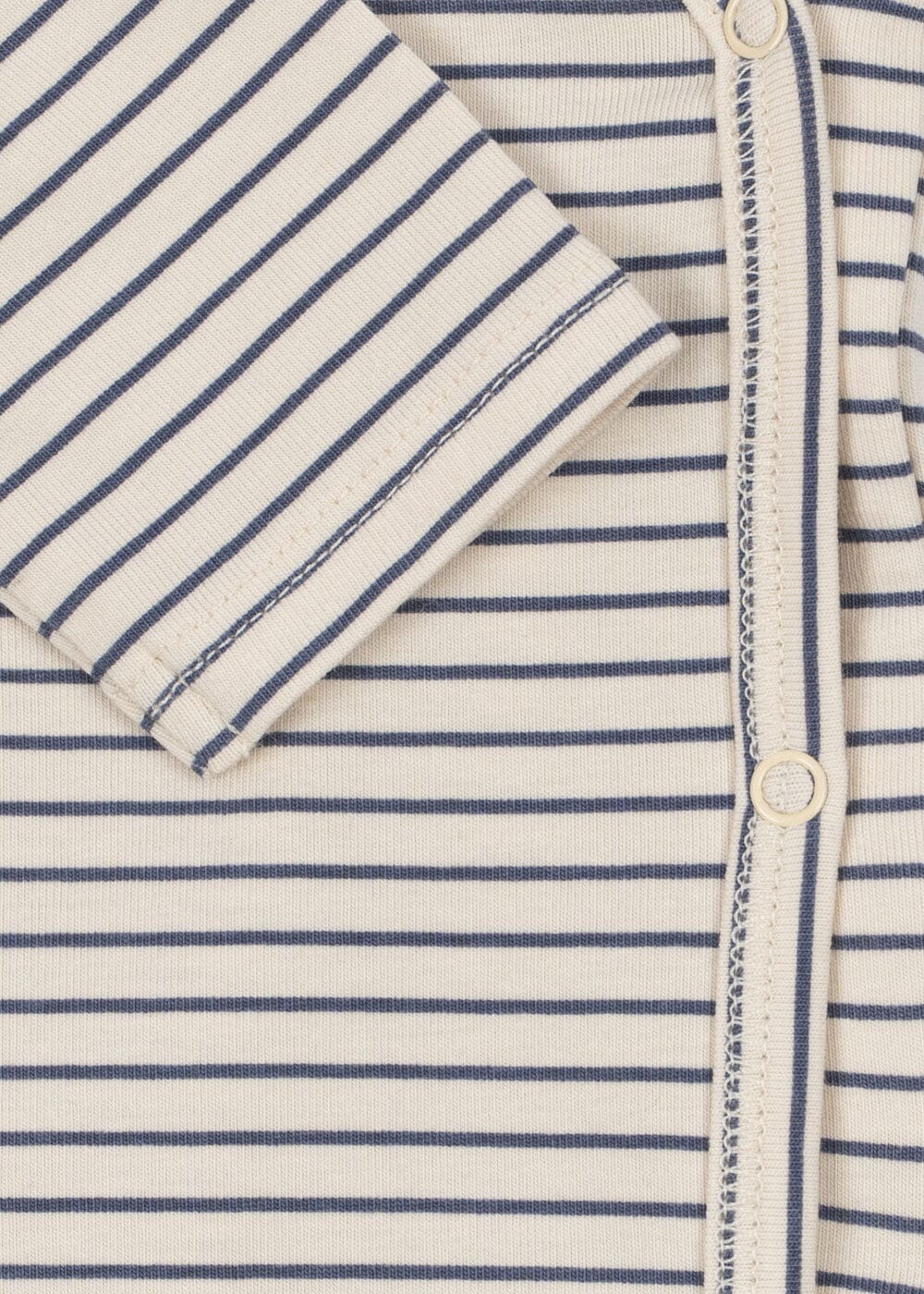 Konges Sløjd - Basic Ls Newborn Body Gots Ks105897 - Stripe Como