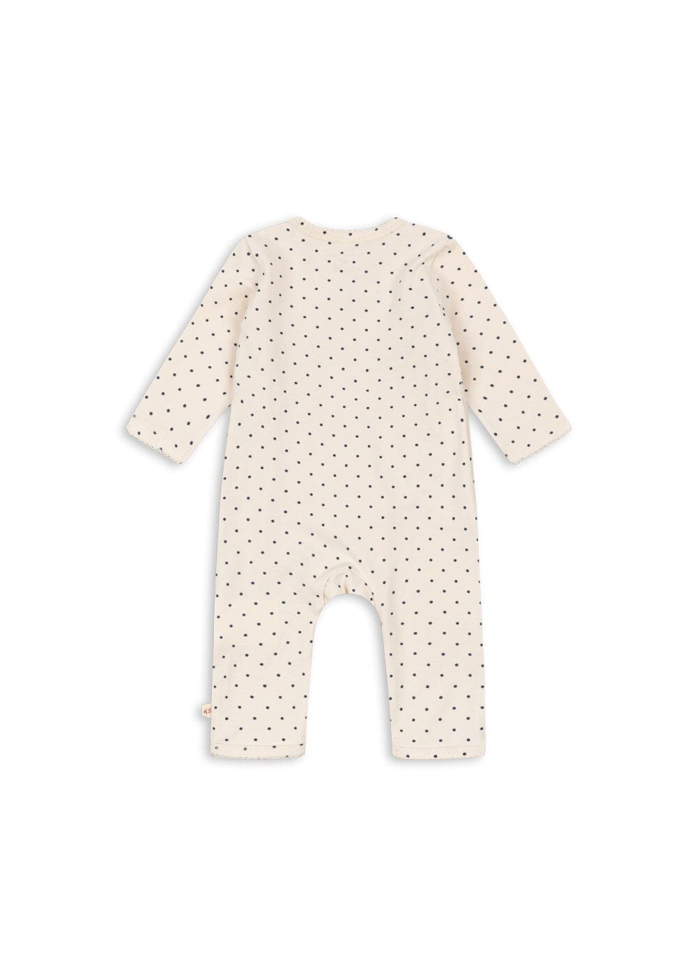 Konges Sløjd - Basic Newborn Onesie Gots Ks105898 - Blue Dot