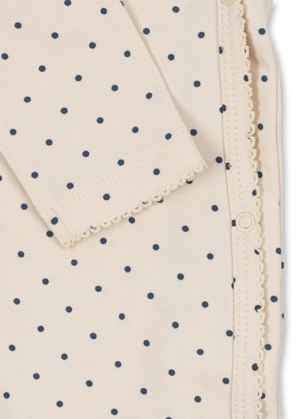 Konges Sløjd - Basic Newborn Onesie Gots Ks105898 - Blue Dot