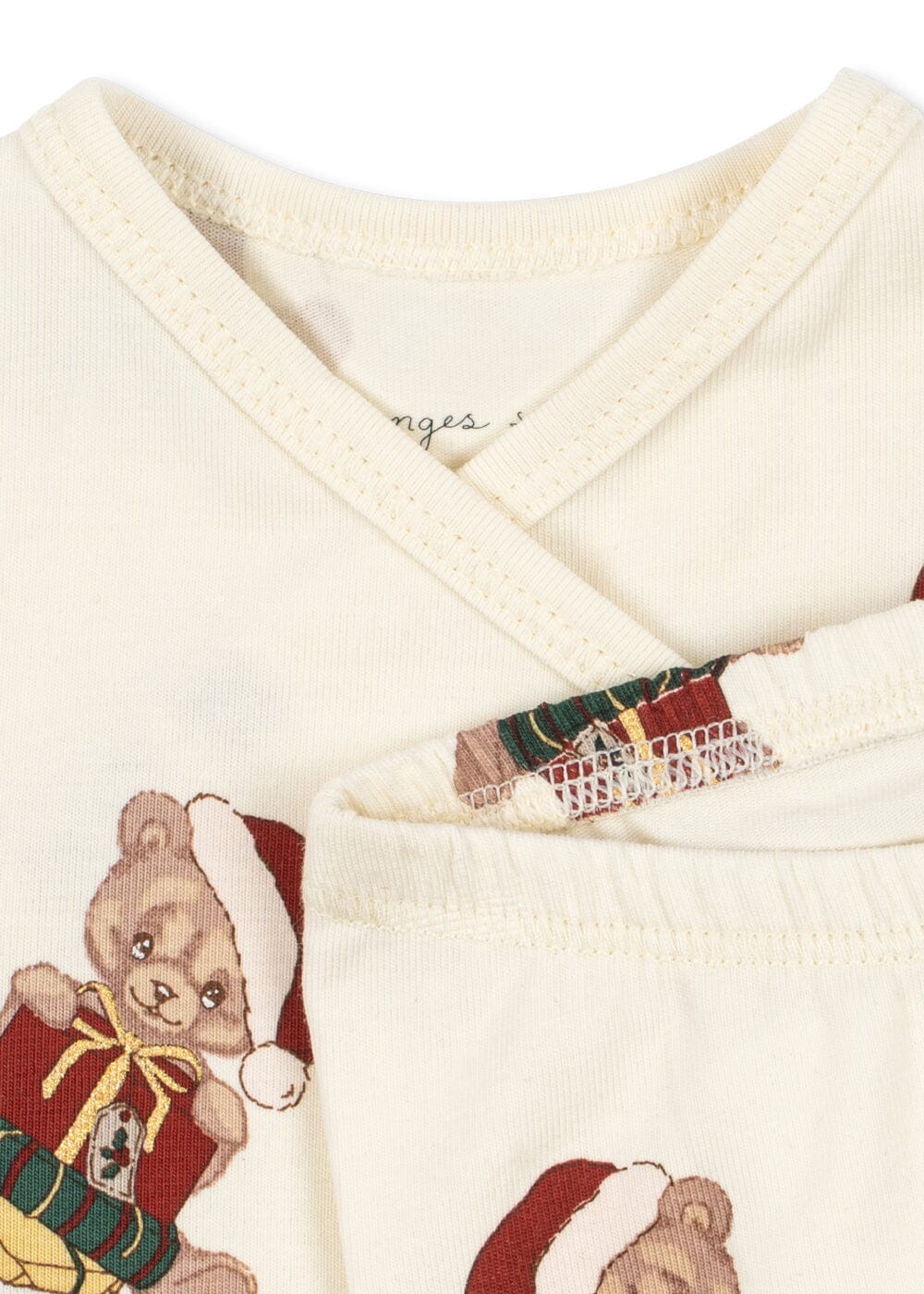Konges Sløjd - Basic Newborn Set Gots Ks106382 - Teddy Bear