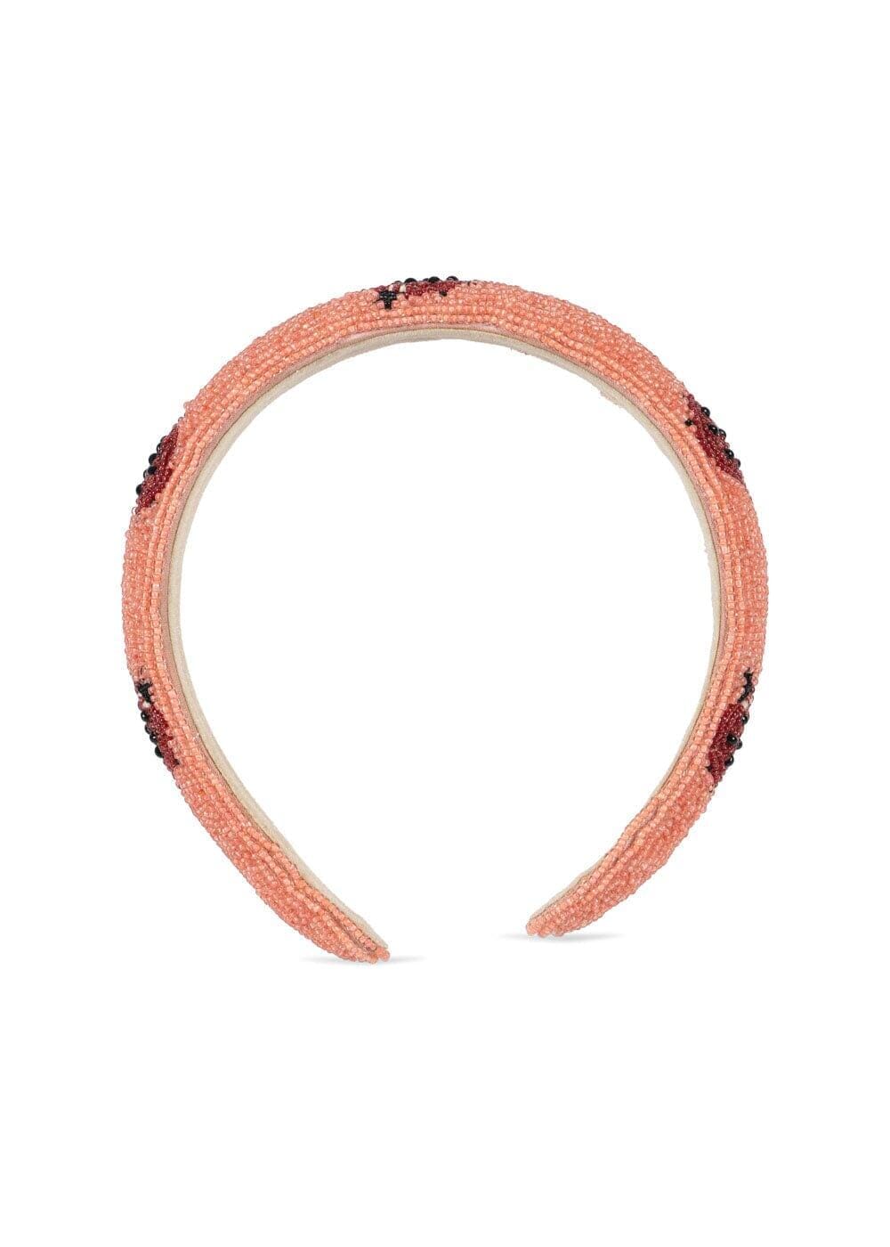 Konges Sløjd - Beaded Hairbrace Ks104219 - Ladybug Hårbånd 