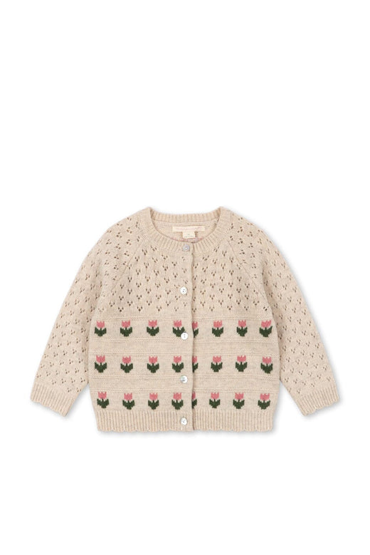 Konges Sløjd - Belle Cardigan Ks106388 - Cream And Tulips
