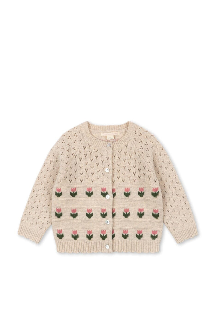 Konges Sløjd - Belle Cardigan Ks106388 - Cream And Tulips