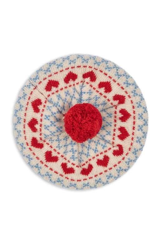 Konges Sløjd - Belou Beret Ks105905 - Heart