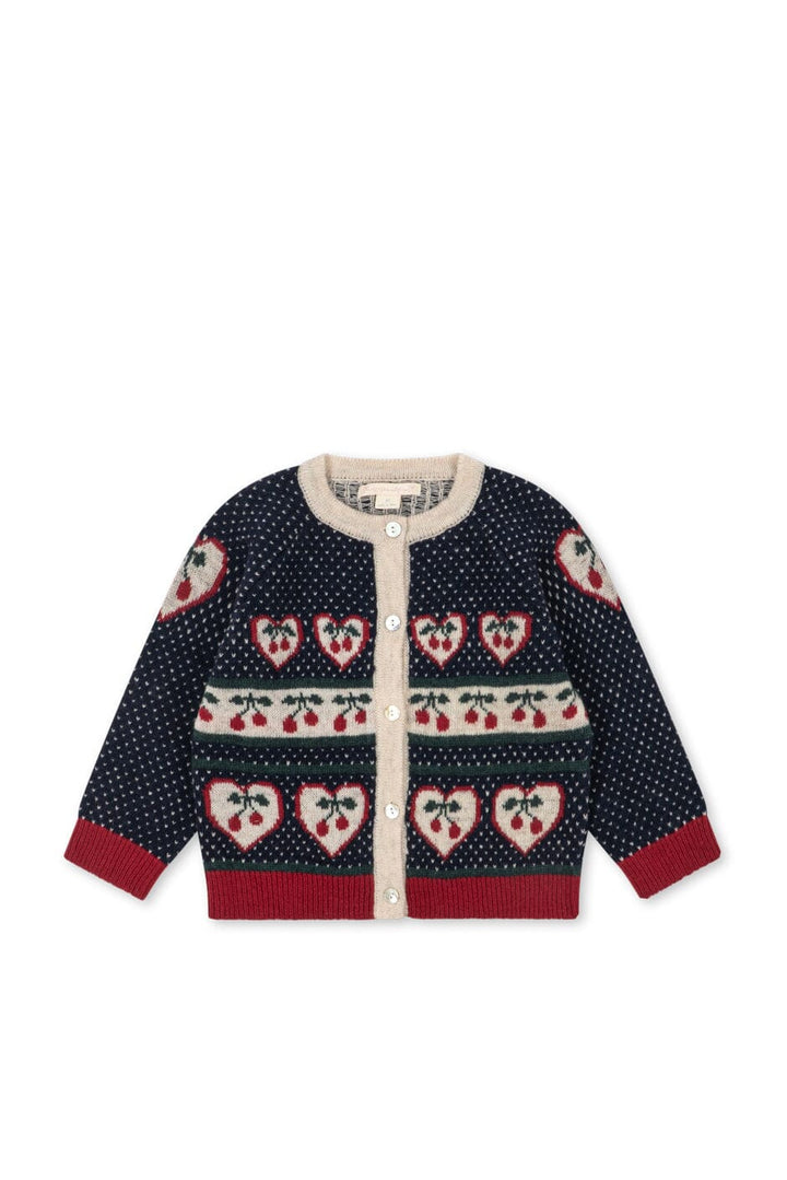Konges Sløjd - Belou Cardigan Ks106392 - Cherry