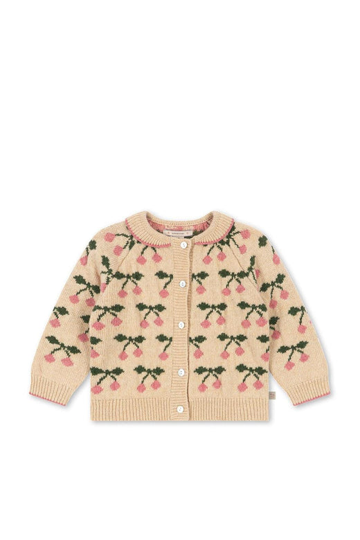 Konges Sløjd - Belou Collar Cardigan Ks105907 - Cherry