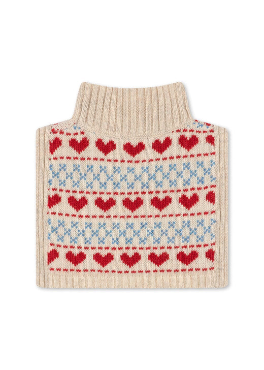 Konges Sløjd - Belou Neckwarmer Ks105909 - Heart