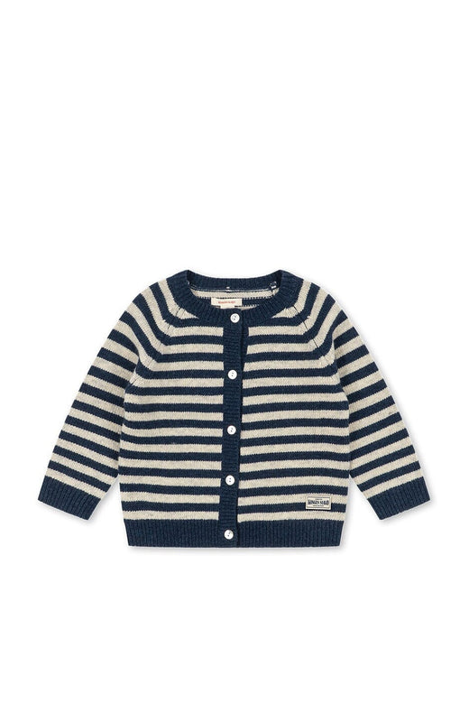 Konges Sløjd - Billi Knit Cardigan Ks106395 - Blue Stripe