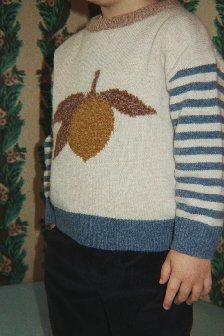 Konges Sløjd - Billi Sweater Ks106396 - Lemon Strikbluser 