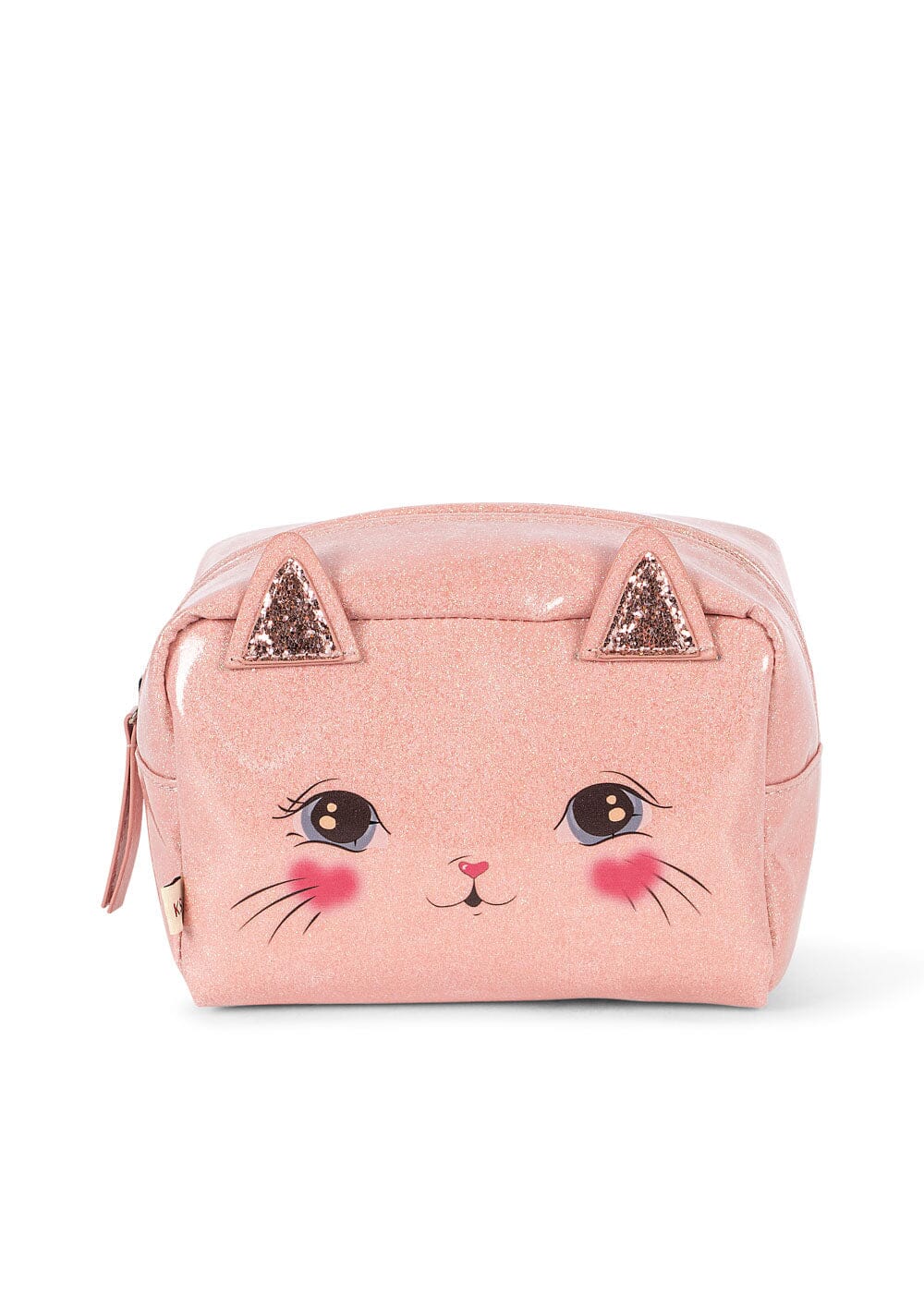Konges Sløjd - Cat Pouch Ks105935 - Cerise Glitter Pink