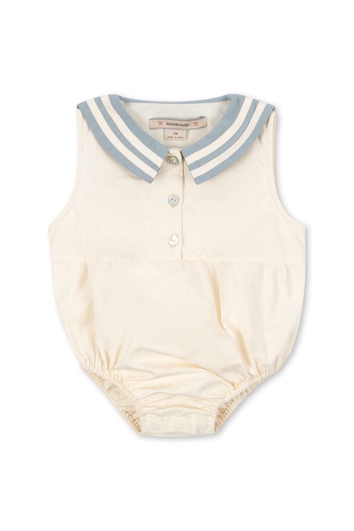 Konges Sløjd - Celebration Sailor Romper Gots Ks103575 - Ashley Blue Buksedragter 