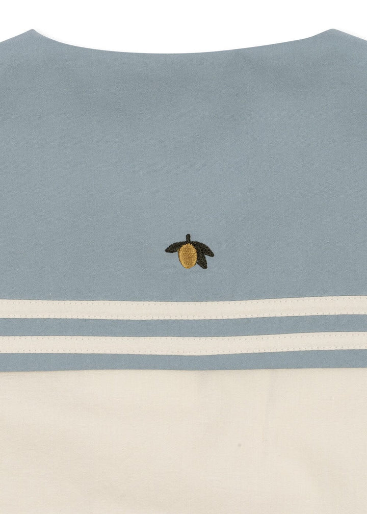 Konges Sløjd - Celebration Sailor Shirt Gots Ks103565 - Ashley Blue Bluser 
