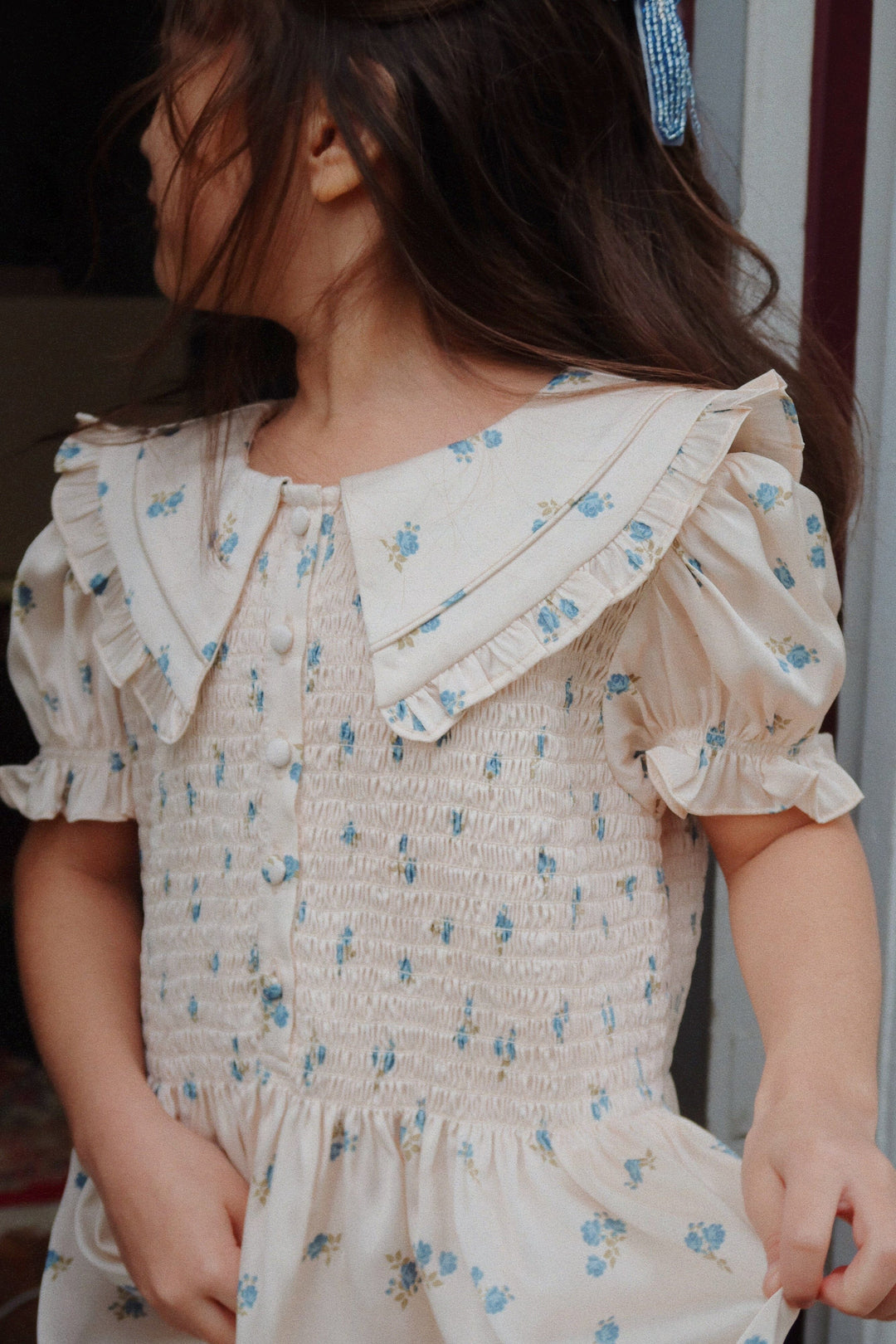 Konges Sløjd - Celebration Sheeny Smock Dress Ks103568 - Rosa Bleu Kjoler 